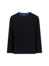 Comme Des Garçons Homme Deux Wool Blend Sweater In Black