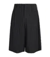 Comme Des Garçons Homme Deux Comme Des Garçons Homme Plus Shorts In Black