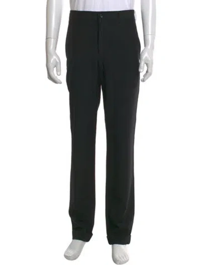 Pre-owned Comme Des Garçons Homme Deux Wool Pants In Black