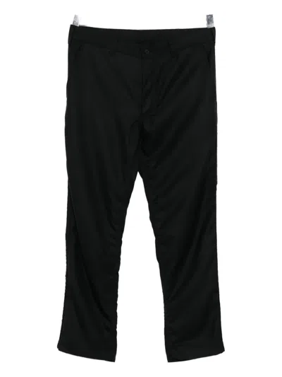Comme Des Garçons Homme Deux Wool Trousers In Black