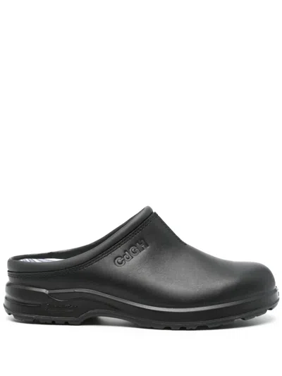 COMME DES GARÇONS HOMME DEUX X BLUNDSTONE LEATHER SLIPPERS