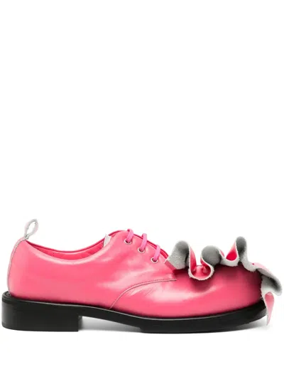 Comme Des Garçons Homme Deux X Kids Love Gaite Derby Shoes In Pink