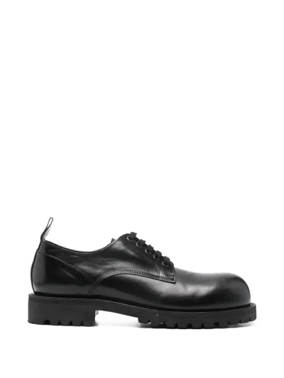 Comme Des Garçons Homme Deux X Kids Love Gaite Lace-up Derby Shoes In Black