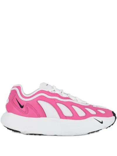 Comme Des Garçons Homme Deux X Nike Sense 96 Lace-up Panelled Sneakers In Pink