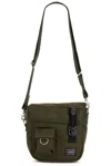 Comme Des Garçons Homme Deux X Porter Yoshida Crossbody Bag In Khaki