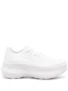 Comme Des Garçons Homme Deux Salomon Phantasm Platform Sneakers In White