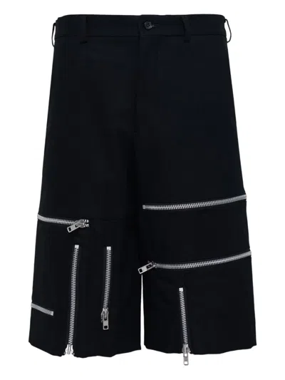 COMME DES GARÇONS HOMME DEUX ZIP DETAILS SHORTS