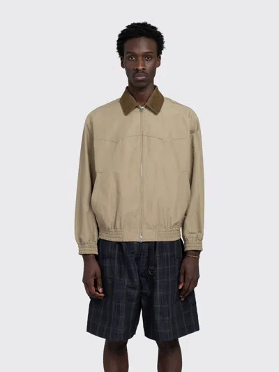 Comme Des Garçons Homme Deux Zip Jacket In Beige