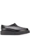 Comme Des Garçons Homme Deux Black George Cox Edition Creeper Derbys In Black
