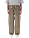 Comme Des Garçons Botton Fatigue Pant In Brown
