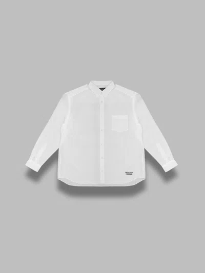 Comme-des-garçons-homme Men's Shirt In White