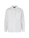 Comme Des Garçons Homme Plus Classic Shirt, In White Fabric In White