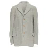 Comme Des Garçons Comme Des Garcons Homme Plus Evergreen Wool Blazer Jacket In Grey