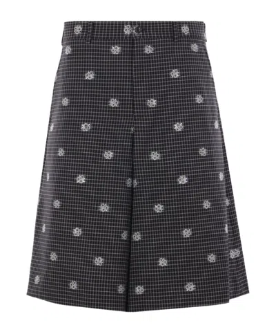 Comme Des Garçons Floral Shorts