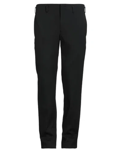 Comme Des Garçons Homme Plus Man Pants Black Size L Wool, Polyurethane