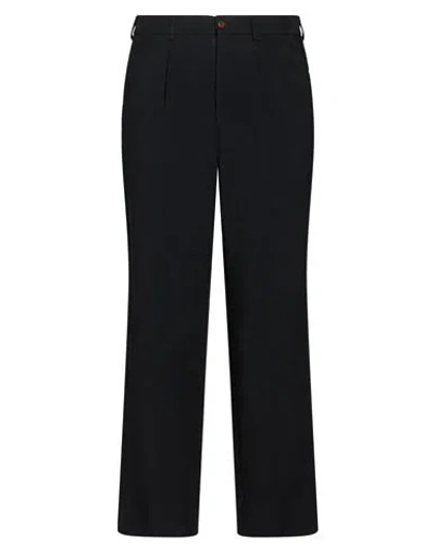 Comme Des Garçons Homme Plus Man Pants Black Size M Polyester