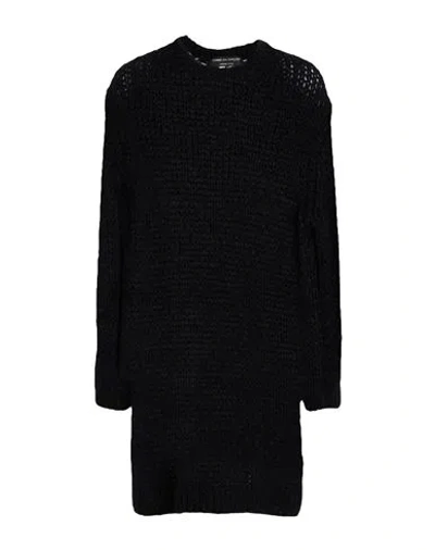 Comme Des Garçons Homme Plus Man Sweater Black Size L Mohair Wool, Nylon, Wool