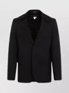 Comme Des Garçons Homme Plus Wool Jacket In Black
