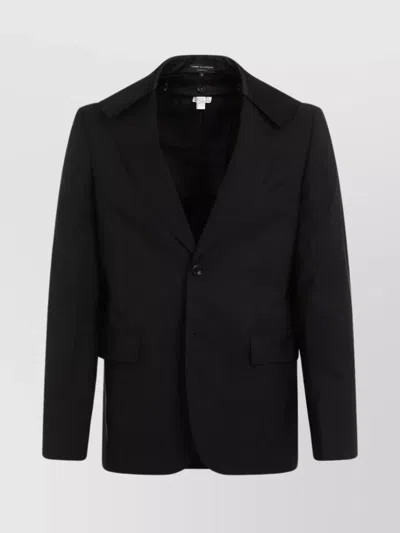 Comme Des Garçons Homme Plus Wool Jacket In Black