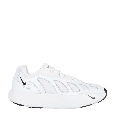 Comme Des Garcons Homme Plus X Nike Lace Up Sneakers In White
