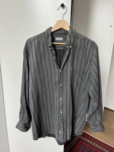 Pre-owned Comme Des Garçons Homme Shirt In Gray