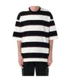 Comme Des Garçons Blue Striped T-shirt