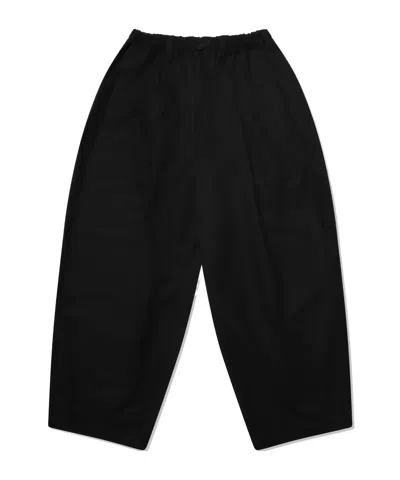 Comme Des Garçons Homme Wide-leg Pleated Trousers In Black