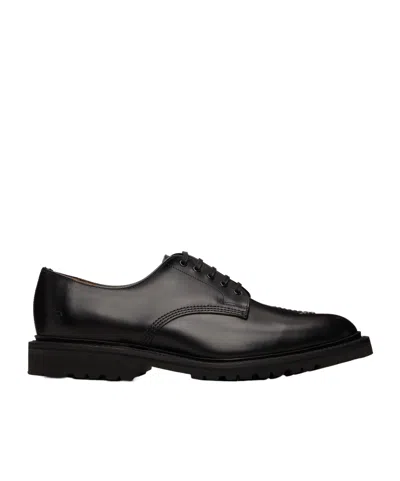 Comme Des Garçons Homme X Sanders Derby Shoes In Black