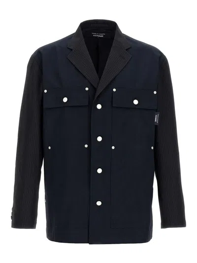 Comme Des Garcons Hommes Plus Pinstripe Blazer
