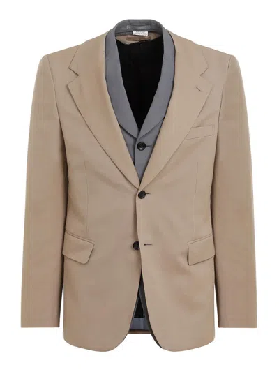 Comme Des Garcons Hommes Plus Chaqueta Casual - Beis In Sand