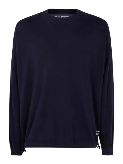 Comme Des Garcons Hommes Plus Men Sweater In Blue