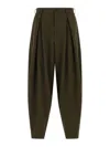 Comme Des Garcons Hommes Plus Herringbone Wool Pants In Multi
