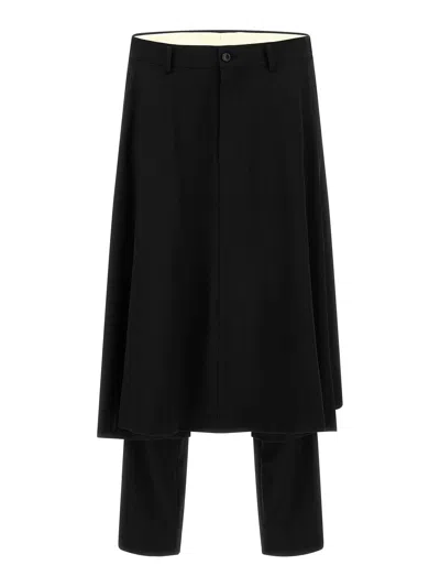 Comme Des Garcons Hommes Plus Pantalón Casual - Negro In Black
