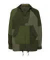 Comme Des Garçons Hooded Casual Jacket In Green
