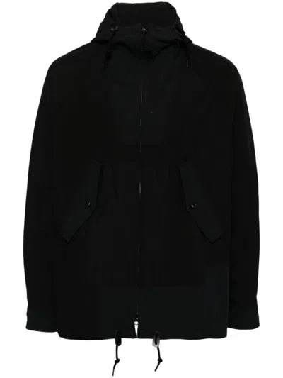 Comme Des Garçons Hooded Jacket In Black