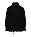 Comme Des Garçons Hooded Jacket In Black