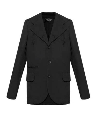 Comme Des Garçons Hooded Jacket In Black