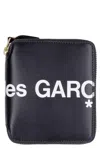 COMME DES GARÇONS COMME DES GARÇONS HUGE LEATHER ZIP AROUND WALLET