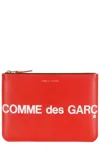 Comme Des Garçons Huge Logo In Red