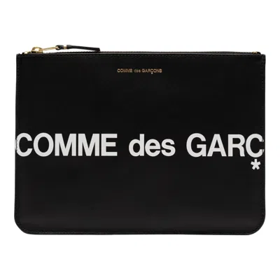 COMME DES GARÇONS HUGE LOGO BIG POUCH
