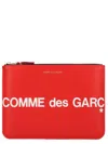 COMME DES GARÇONS COMME DES GARÇONS 'HUGE LOGO' WALLET