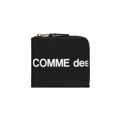 Pre-owned Comme Des Garçons Huge Logo Wallet 'black'