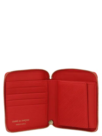 Comme Des Garçons Intersection Wallets, Card Holders In Red
