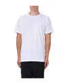 Comme Des Garçons Item O-neck Short-sleeved T-shirt In White