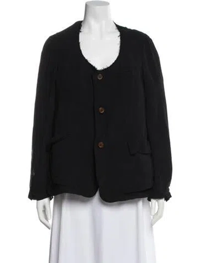 Pre-owned Comme Des Garçons Jacket In Black