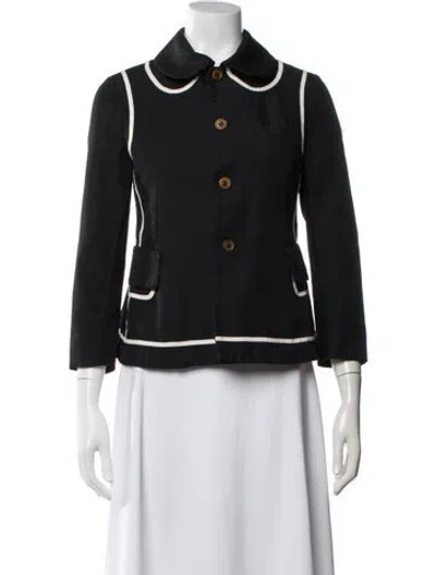 Pre-owned Comme Des Garçons Jacket In Black