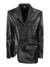 Comme Des Garçons Long-sleeved Casual Jacket In Black