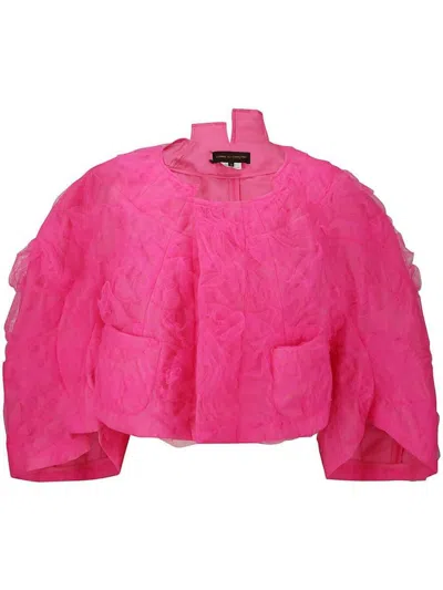 Comme Des Garçons Jacket Clothing In Pink