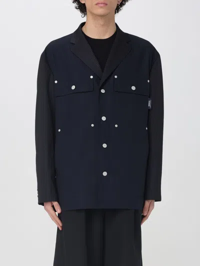 Comme Des Garçons Jacket Comme Des Garcons Men Color Blue
