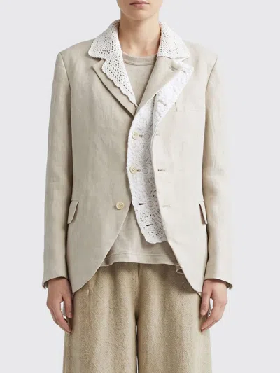 Comme Des Garçons Jacket  Woman Color Beige In Sand